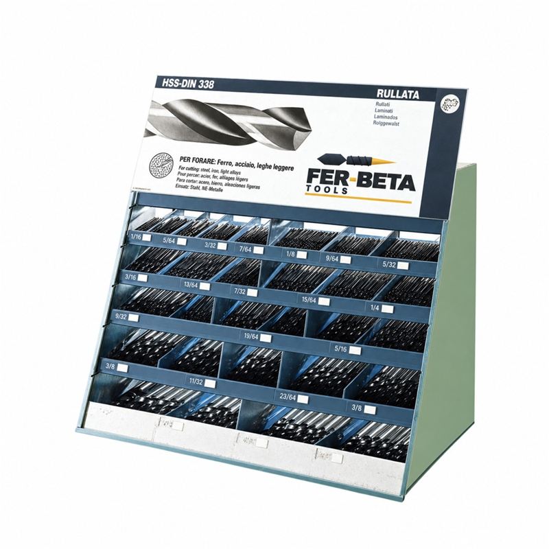 Jogo de brocas HSS laminadas